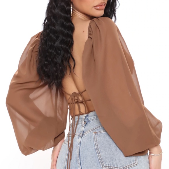 Fashion Nova backless bodysuit - Picture 3 of 4